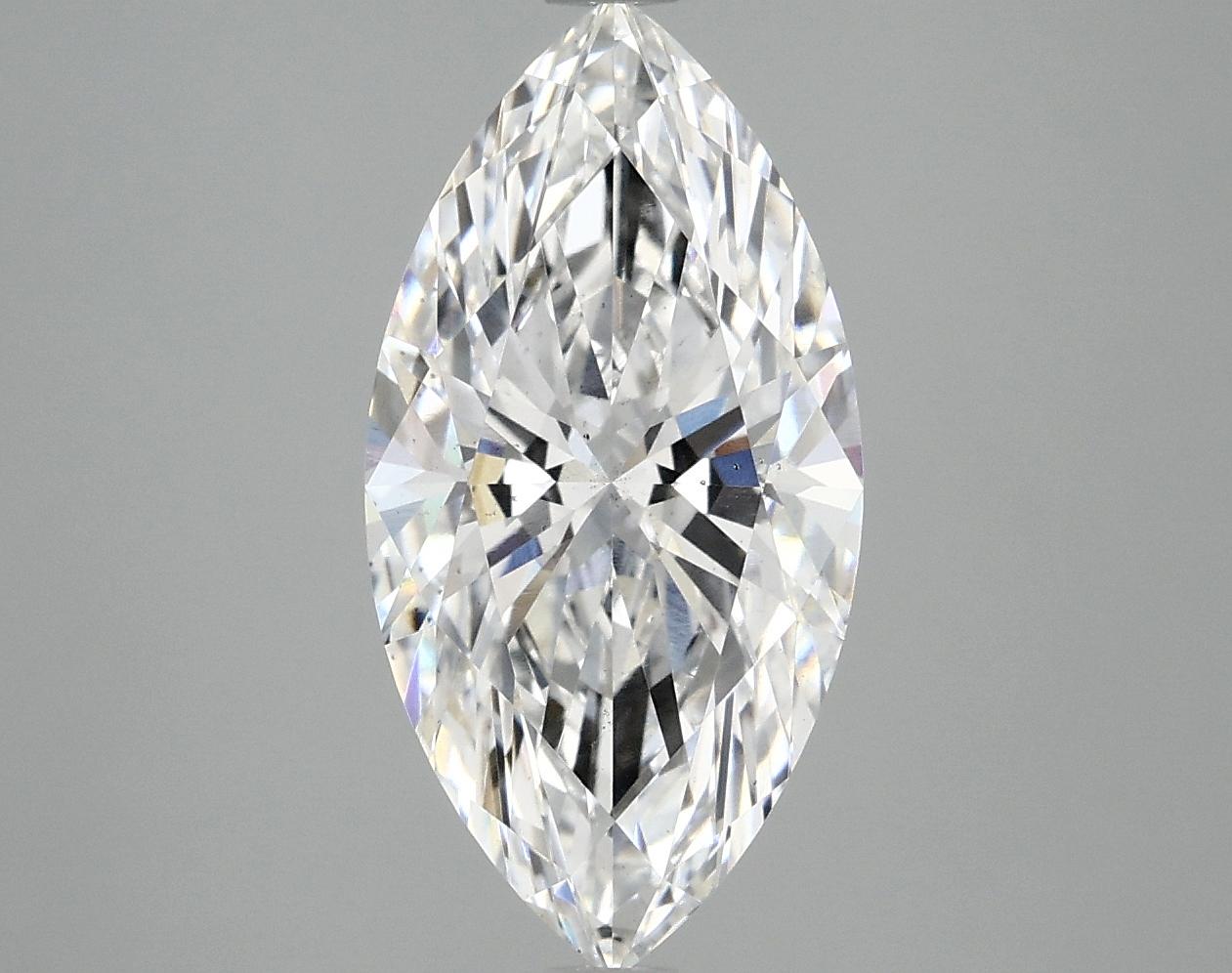 3.08 Carat Marquise Shaped Ideal Cut VS2 IGI Certified Lab Grown Diamond