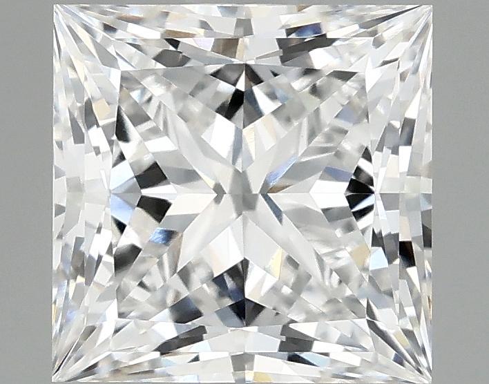 2.08 Carat Princess Shaped Ideal Cut VVS2 IGI Certified Lab Grown Diamond