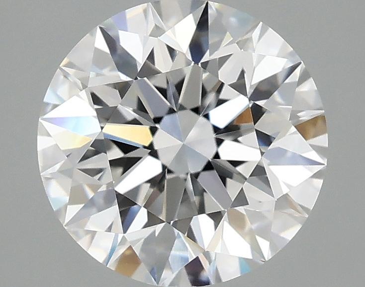 2.5 Carat Round Shaped Excellent Cut VVS2 IGI Certified Lab Grown Diamond