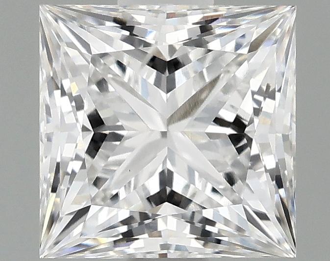 1.08 Carat Princess Shaped Ideal Cut VVS2 IGI Certified Lab Grown Diamond