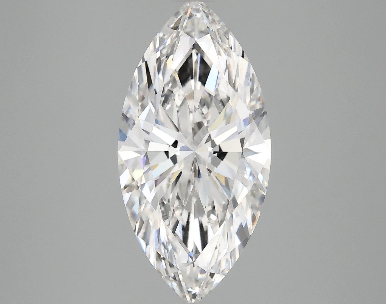 3.02 Carat Marquise Shaped Ideal Cut VS1 IGI Certified Lab Grown Diamond