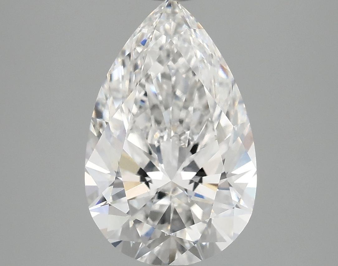 3.08 Carat Pear Shaped Ideal Cut VS1 IGI Certified Lab Grown Diamond