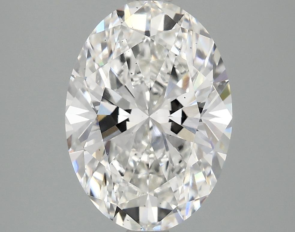 3.07 Carat Oval Shaped Ideal Cut SI1 IGI Certified Lab Grown Diamond
