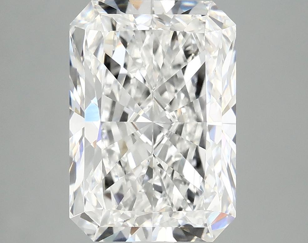 4.18 Carat Radiant Shaped Ideal Cut VVS2 IGI Certified Lab Grown Diamond
