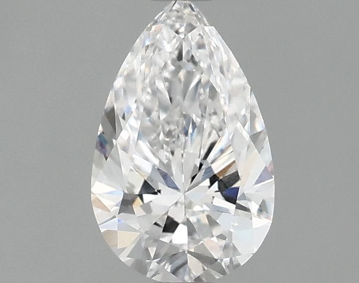 0.98 Carat Pear Shaped Ideal Cut VVS2 IGI Certified Lab Grown Diamond