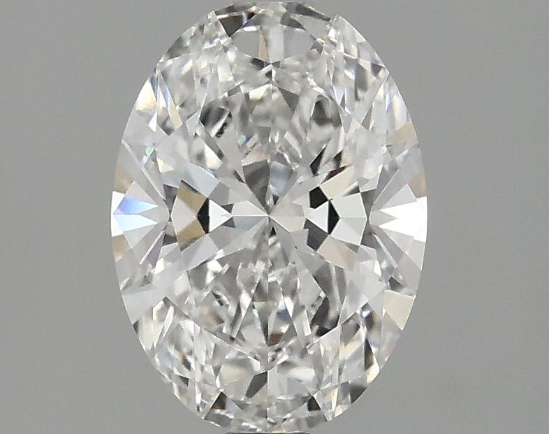 1.5 Carat Oval Shaped Ideal Cut VVS2 IGI Certified Lab Grown Diamond