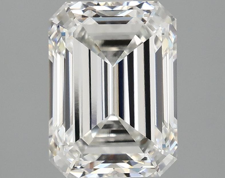 2.56 Carat Emerald Shaped Excellent Cut VVS2 IGI Certified Lab Grown Diamond
