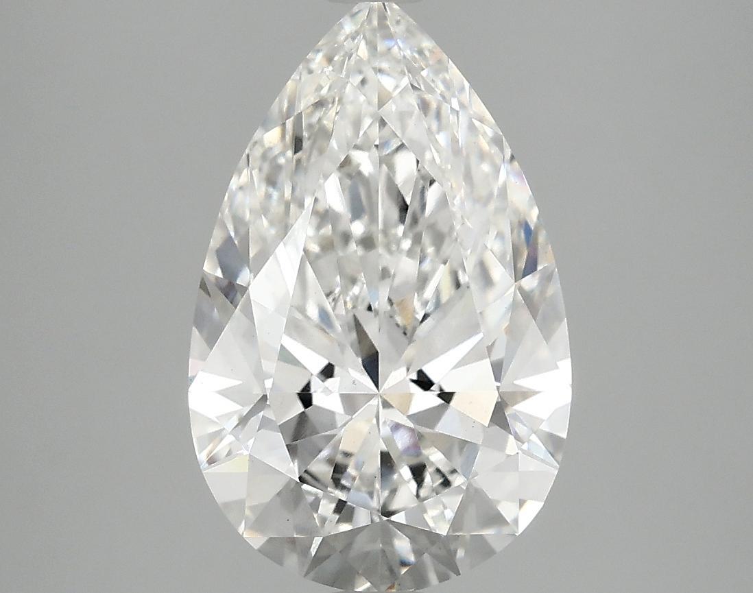 3.09 Carat Pear Shaped Ideal Cut VS2 IGI Certified Lab Grown Diamond