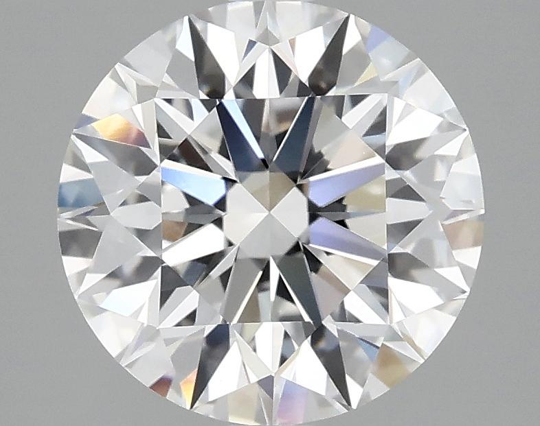3.09 Carat Round Shaped Excellent Cut VVS2 IGI Certified Lab Grown Diamond