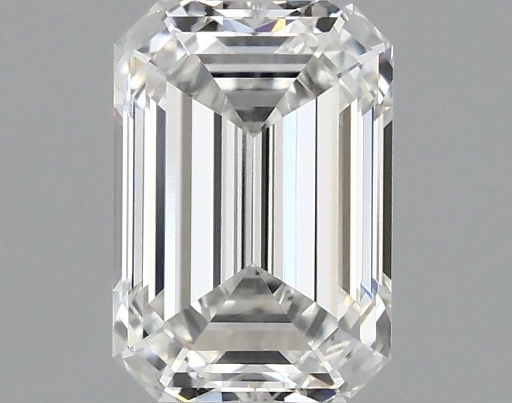0.97 Carat Emerald Shaped Ideal Cut VVS2 IGI Certified Lab Grown Diamond