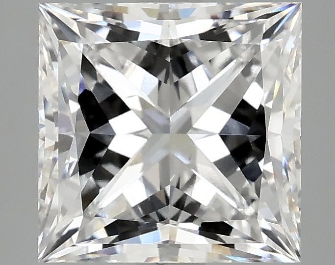 3.02 Carat Princess Shaped Ideal Cut VS2 IGI Certified Lab Grown Diamond