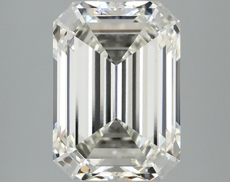 3.08 Carat Emerald Shaped Ideal Cut VVS2 IGI Certified Lab Grown Diamond