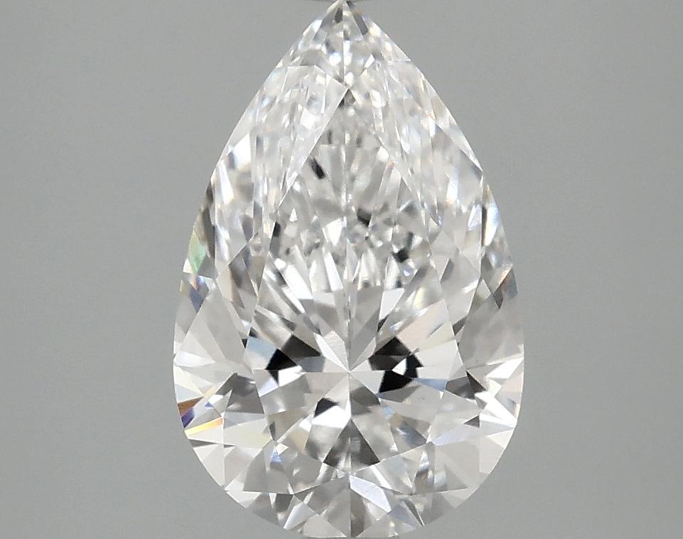 1.95 Carat Pear Shaped Ideal Cut VVS2 IGI Certified Lab Grown Diamond