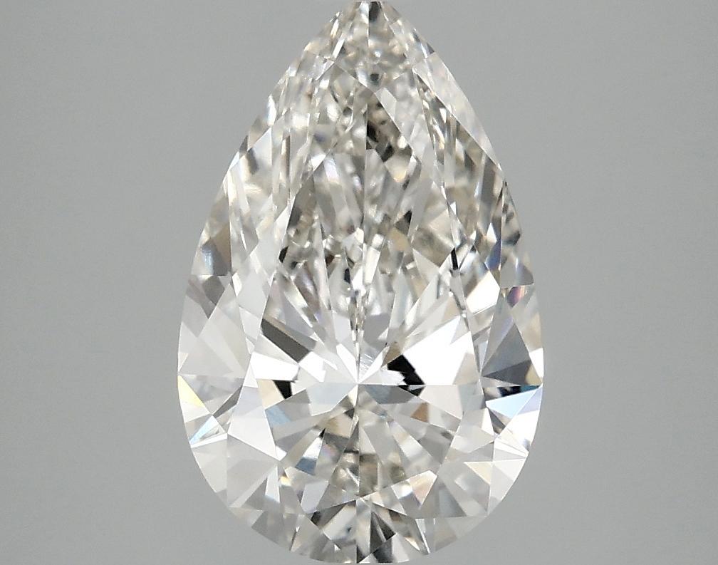 2.52 Carat Pear Shaped Ideal Cut VVS2 IGI Certified Lab Grown Diamond