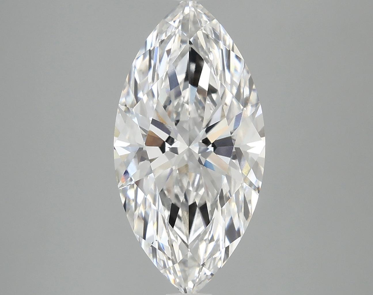 3.35 Carat Marquise Shaped Ideal Cut VS2 IGI Certified Lab Grown Diamond