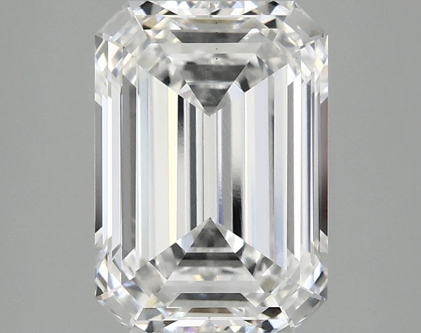 2.87 Carat Emerald Shaped Ideal Cut VS1 IGI Certified Lab Grown Diamond