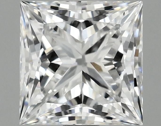 1.46 Carat Princess Shaped Ideal Cut VVS2 IGI Certified Lab Grown Diamond