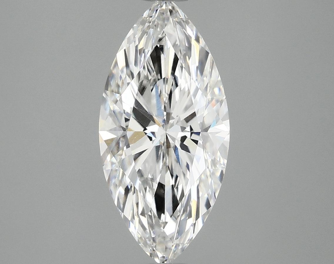 2.04 Carat Marquise Shaped Excellent Cut VVS2 IGI Certified Lab Grown Diamond