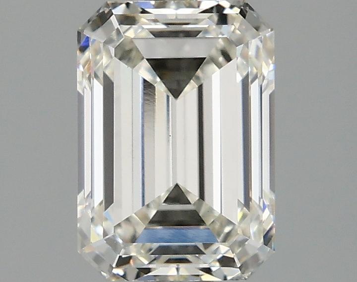 2.02 Carat Emerald Shaped Ideal Cut VVS2 IGI Certified Lab Grown Diamond