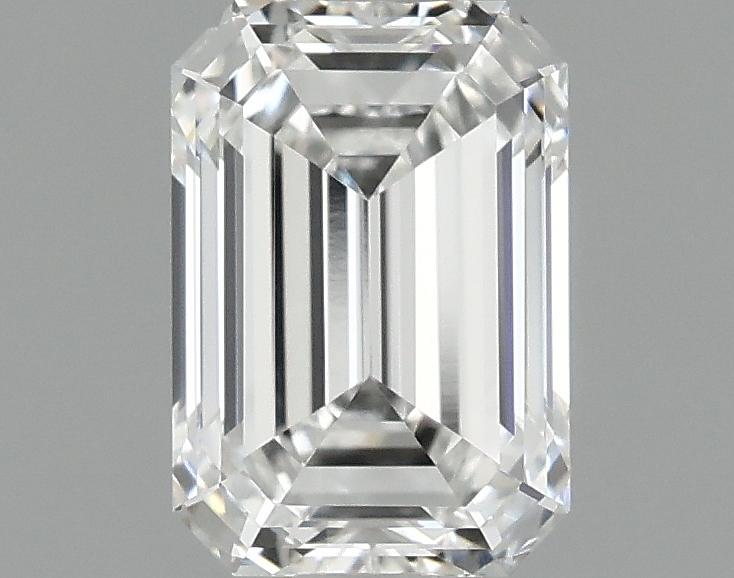 0.99 Carat Emerald Shaped Ideal Cut VVS2 IGI Certified Lab Grown Diamond