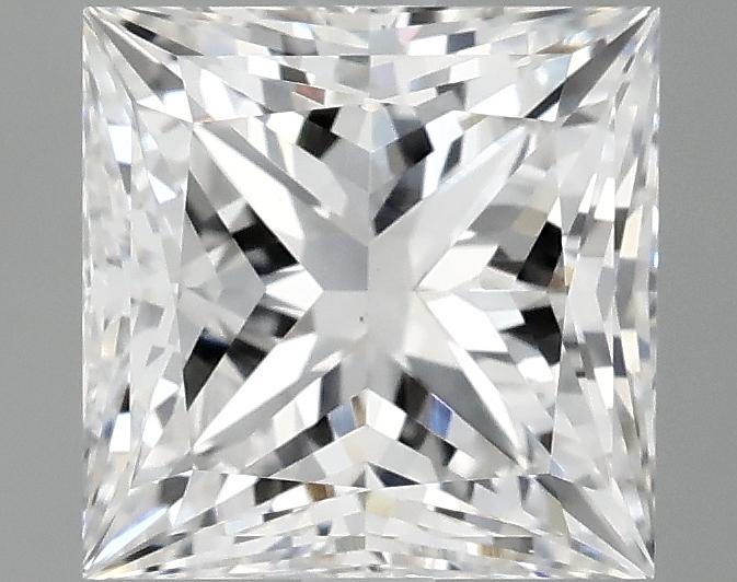 2.92 Carat Princess Shaped Ideal Cut VVS2 IGI Certified Lab Grown Diamond