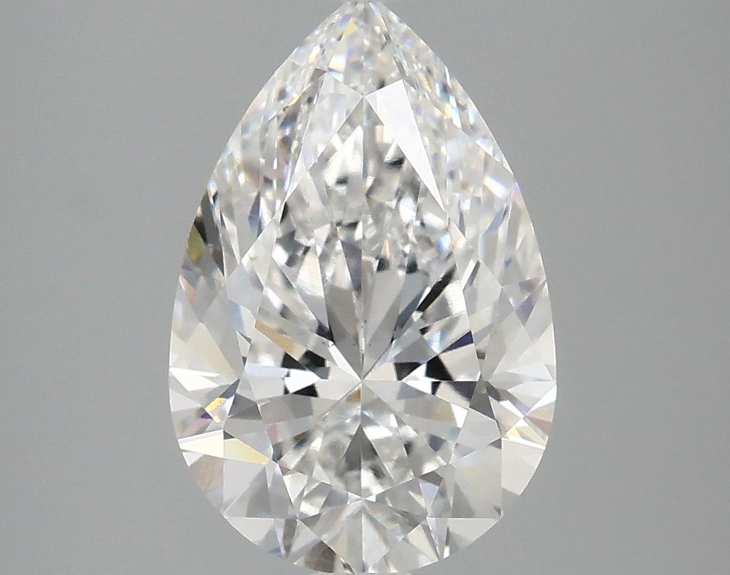 3.07 Carat Pear Shaped Excellent Cut VS1 IGI Certified Lab Grown Diamond
