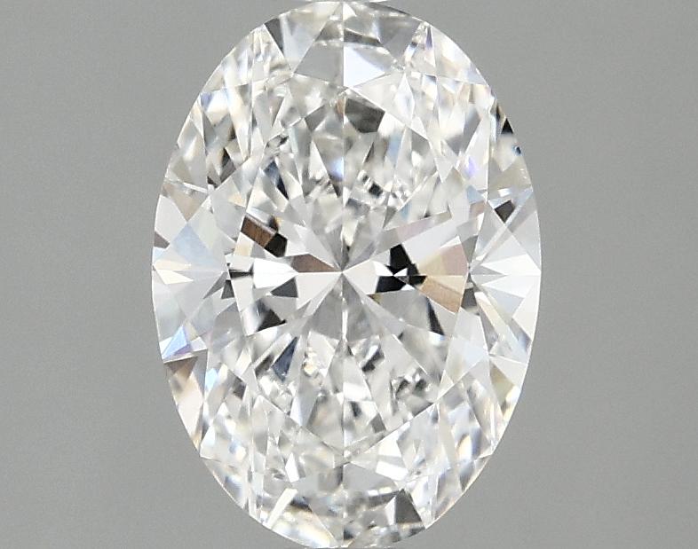 1.5 Carat Oval Shaped Ideal Cut VVS2 IGI Certified Lab Grown Diamond