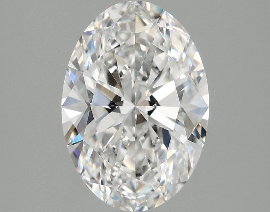 2.03 Carat Oval Shaped Ideal Cut VVS2 IGI Certified Lab Grown Diamond