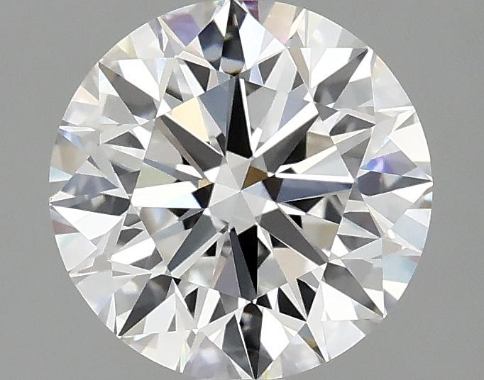 2.09 Carat Round Shaped Excellent Cut VVS2 IGI Certified Lab Grown Diamond