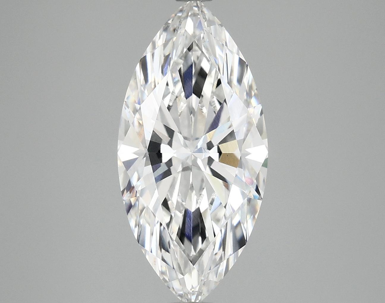 3.1 Carat Marquise Shaped Excellent Cut VS1 IGI Certified Lab Grown Diamond