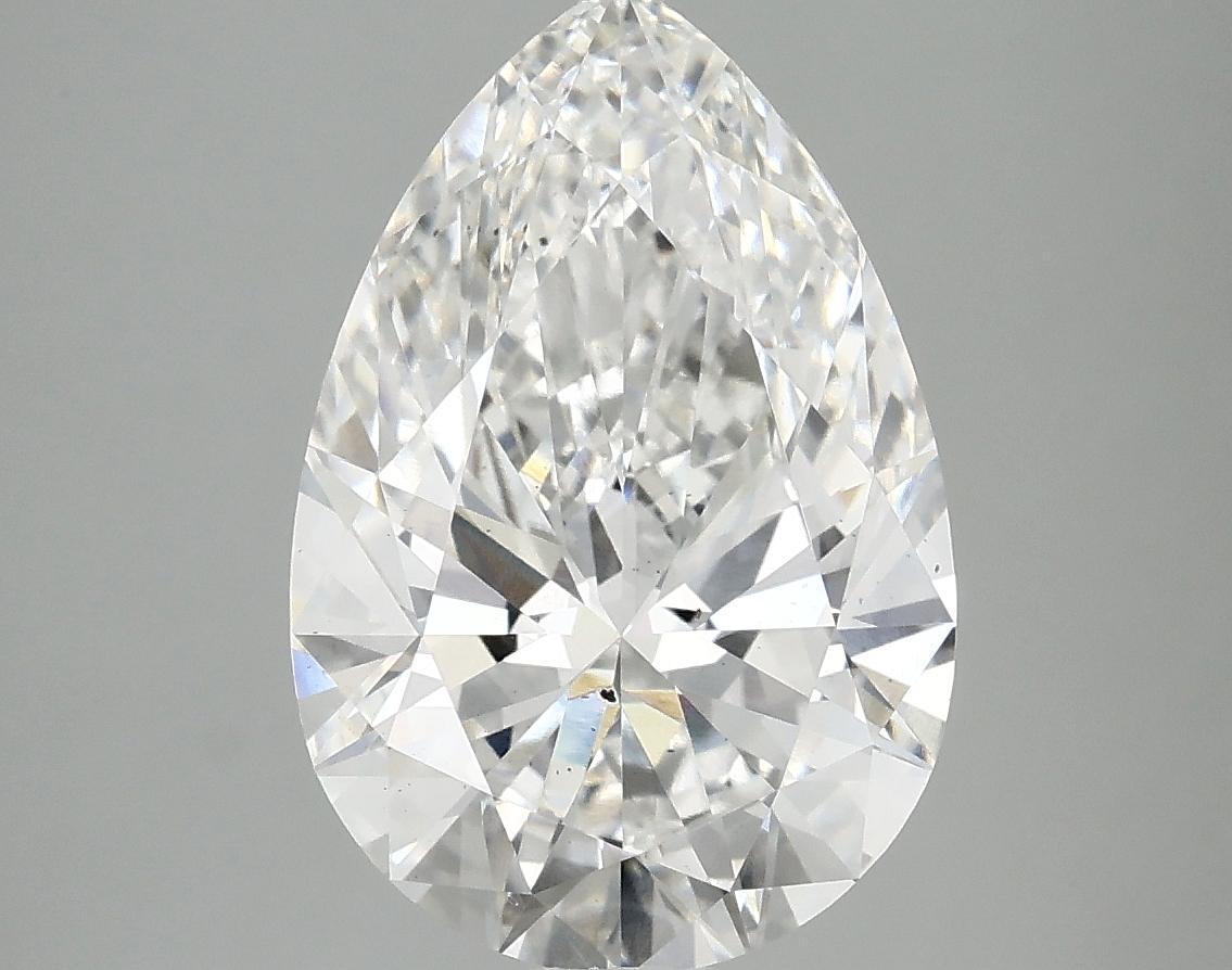 4.06 Carat Pear Shaped Excellent Cut SI1 IGI Certified Lab Grown Diamond