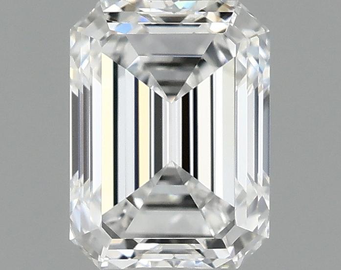 0.98 Carat Emerald Shaped Excellent Cut VVS2 IGI Certified Lab Grown Diamond
