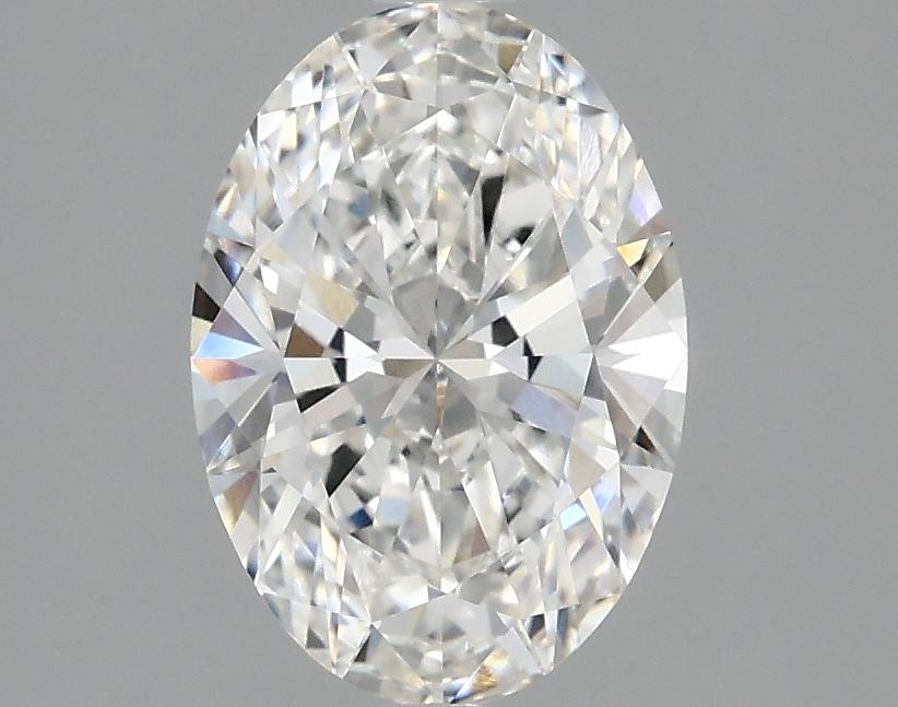 1.5 Carat Oval Shaped Ideal Cut VVS2 IGI Certified Lab Grown Diamond