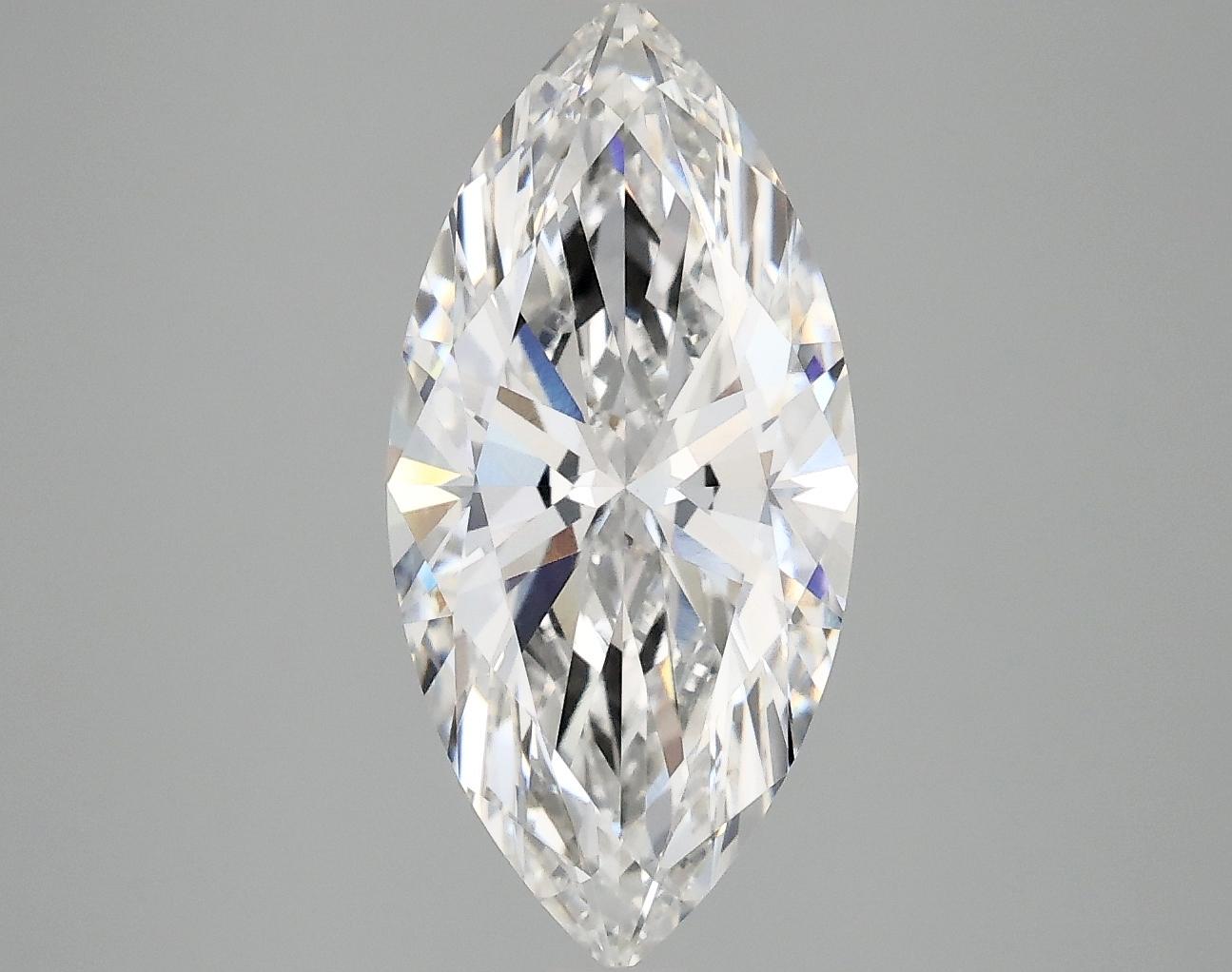 3.02 Carat Marquise Shaped Excellent Cut VS1 IGI Certified Lab Grown Diamond
