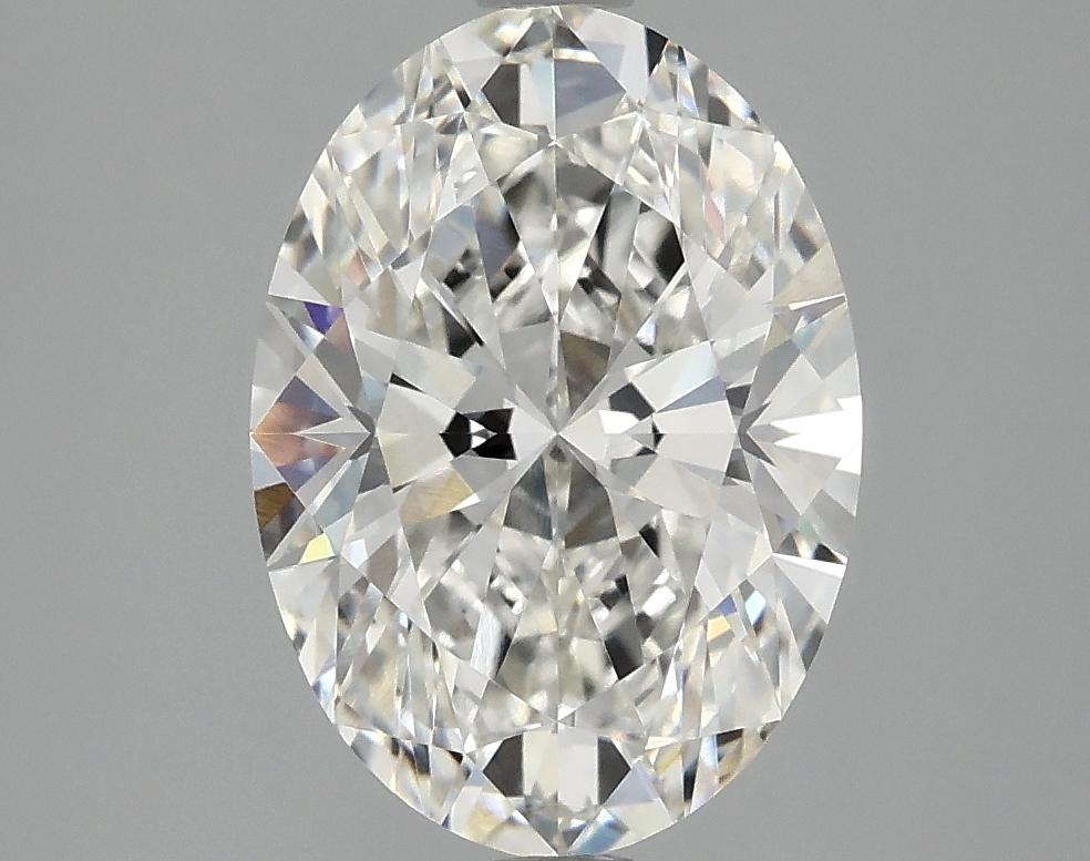 3.07 Carat Oval Shaped Ideal Cut VVS2 IGI Certified Lab Grown Diamond