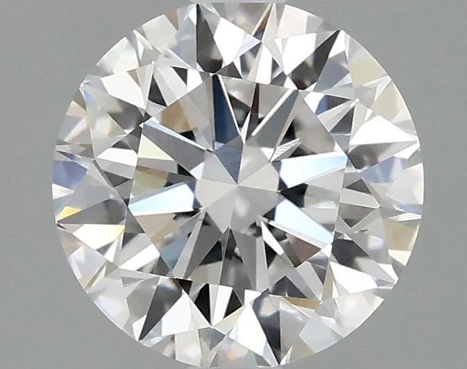 1.57 Carat Round Shaped Excellent Cut VVS2 IGI Certified Lab Grown Diamond