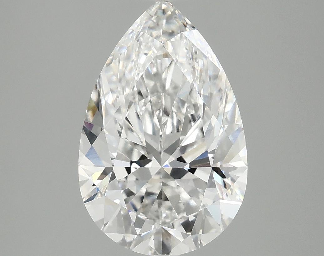 3.02 Carat Pear Shaped Excellent Cut VS1 IGI Certified Lab Grown Diamond