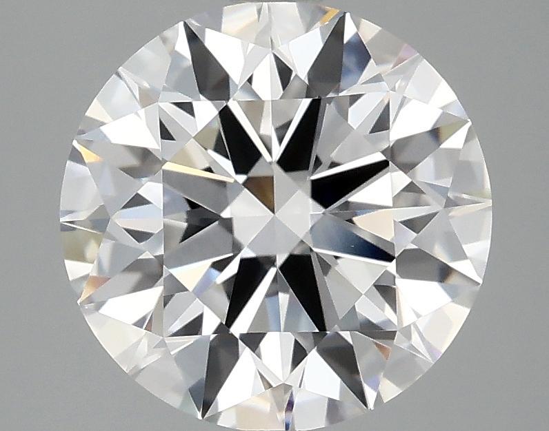 3.09 Carat Round Shaped Ideal Cut VVS2 IGI Certified Lab Grown Diamond