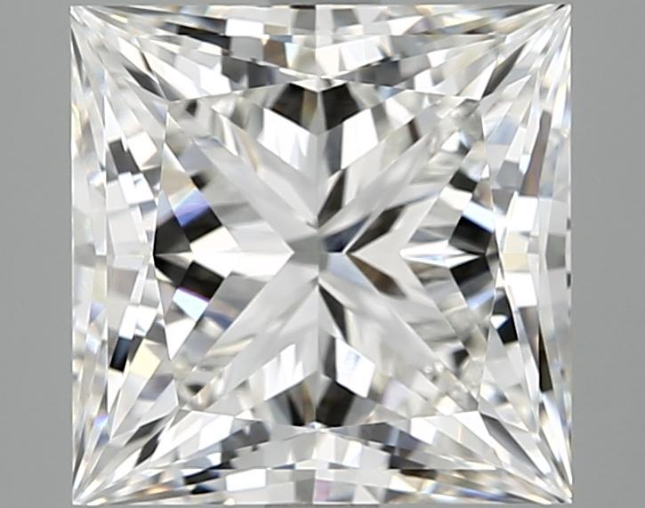 4.36 Carat Princess Shaped Ideal Cut VVS2 IGI Certified Lab Grown Diamond