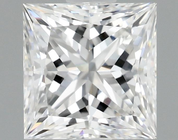 1.09 Carat Princess Shaped Ideal Cut VVS2 IGI Certified Lab Grown Diamond