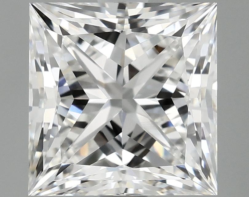 2.17 Carat Princess Shaped Ideal Cut VVS2 IGI Certified Lab Grown Diamond