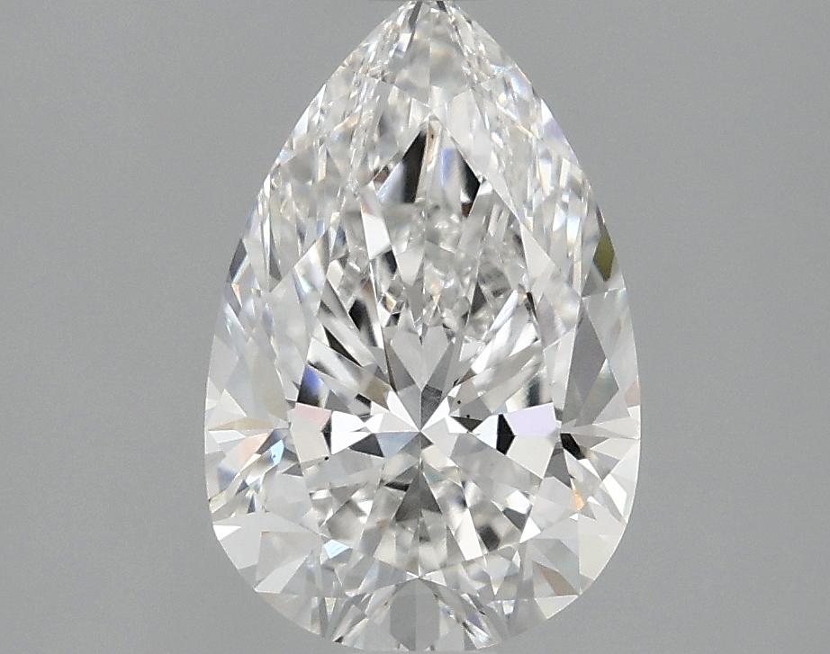 1.57 Carat Pear Shaped Excellent Cut VS1 IGI Certified Lab Grown Diamond