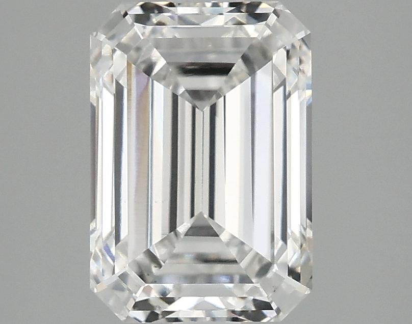 2.55 Carat Emerald Shaped Ideal Cut VS1 IGI Certified Lab Grown Diamond