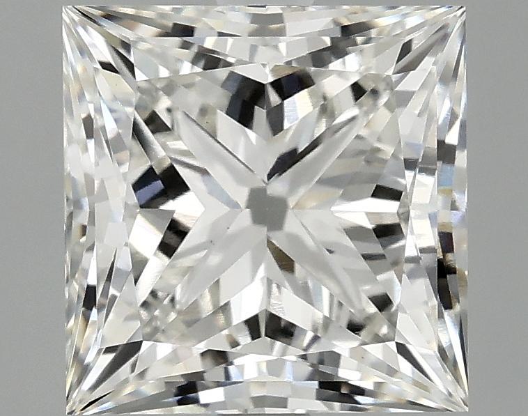 2.95 Carat Princess Shaped Ideal Cut VS1 IGI Certified Lab Grown Diamond