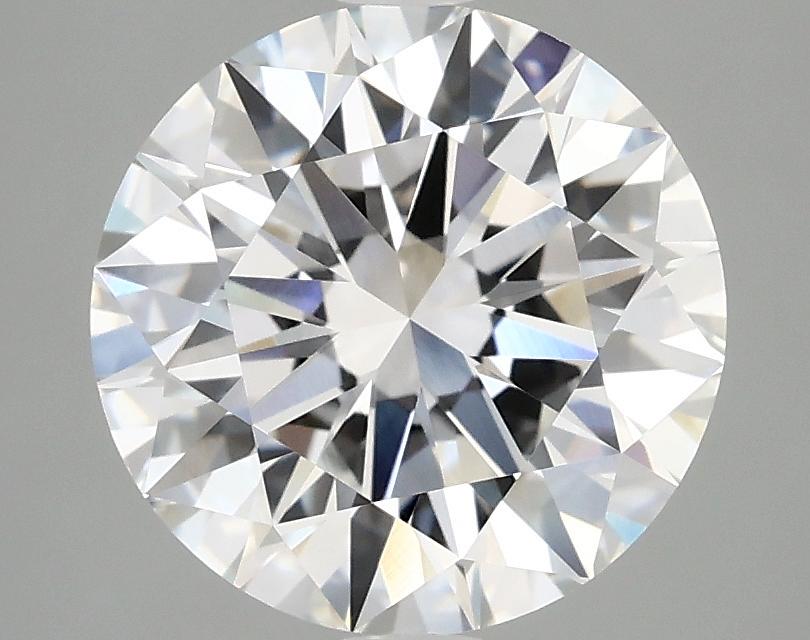 3.01 Carat Round Shaped Excellent Cut VVS2 IGI Certified Lab Grown Diamond