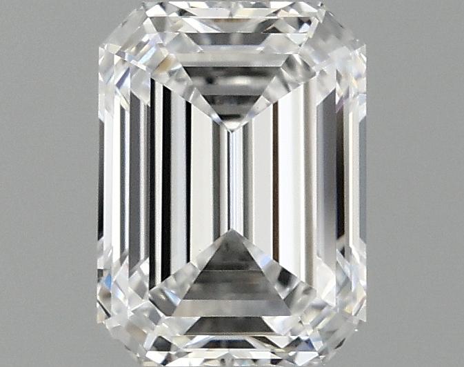 1.08 Carat Emerald Shaped Excellent Cut VVS2 IGI Certified Lab Grown Diamond