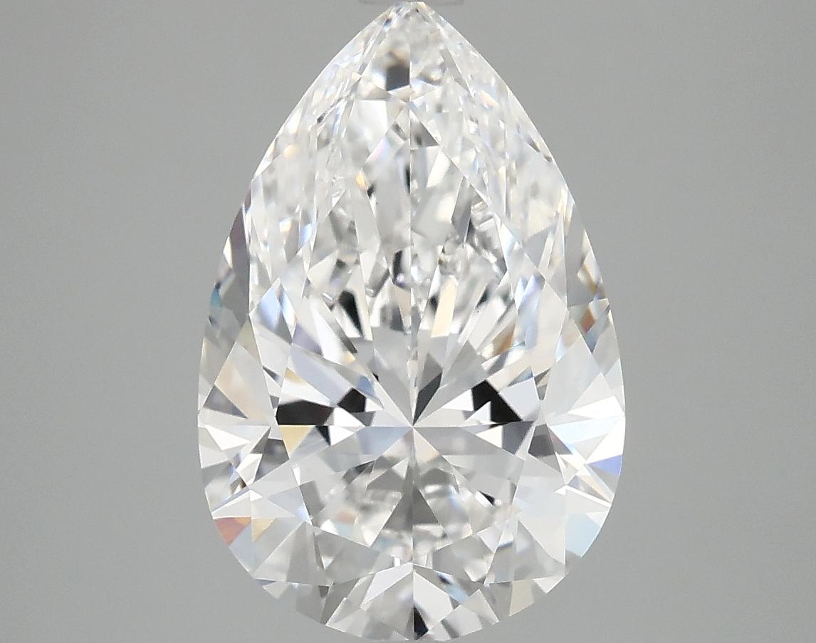 4.03 Carat Pear Shaped Excellent Cut VVS2 IGI Certified Lab Grown Diamond