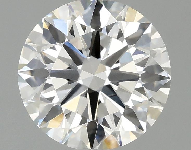 1.57 Carat Round Shaped Ideal Cut VVS2 IGI Certified Lab Grown Diamond