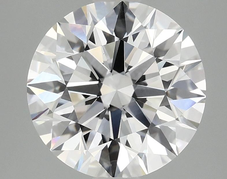 2.98 Carat Round Shaped Ideal Cut VVS2 IGI Certified Lab Grown Diamond