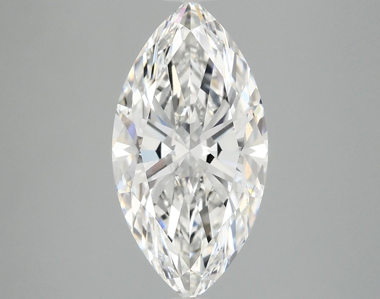 3.08 Carat Marquise Shaped Ideal Cut VS1 IGI Certified Lab Grown Diamond